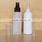 100ml plastic empty PE bottle with mist sprayer