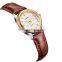 2015 WEIDE Leather Strap Gold Watch Women Dress Watches