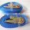 BLUE E Ratchet Tie Downs Straps / Logistic Ratchet Straps