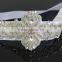 Crystal mesh rhinestone bridal sashes Diamonte Beaded Belt for wedding dress R8036