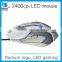 Trade Assurance New Fashion 6 button 2400CPI backlight Led Game Mouse