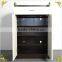 KD wooden grain PVC or melamine faced mdf/plywood chipboard bathroom cabinet