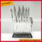 BH10 new look stainless steel 14pcs handle kitchen knife set from Hatchen