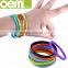 fashion silicone bracelet qr code