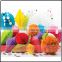 Assorted Paper Honeycomb Balls and Fans Hanging Party Decorations