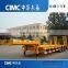 CIMC 3 Axles Gooseneck Lowbed Semi Trailer With Ramps