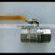 on time shipping 600 wog brass ball valve oem export packing