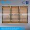 Alumium profile exterior glass louver ,6mm tempered glass window