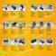 CE approved quick attach mini skid steer loader attachments
