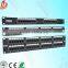 network rj45 cat5e 12port/24port/48port cable patch panel