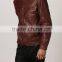 fashion men's leather motorcycle coats jackets washed leather overcoat
