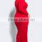 Red Plus Size Off Shoulder Fishtail Maxi Dress fat ladies wedding dress