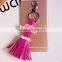 Love Full Beard Tassel Keychain Key Chain Pendant Leather Tassel Keychain Bags Ornaments