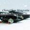 FOR HARLEY cafe racer 12v LED 2x black Amber Metal ALUMINUM Mini Bullet Turn Signals Blinkers