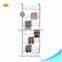 Cheap Living Room Furniture Wall / Glass/ Door Mounted Hanging Shoe Rack