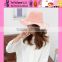 2016 alibaba professional ladies cheap sun visor hat printed knitted hat school girls sun protection hat