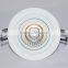 white color downlight led 10w Triac dimmable 7W 9W LED COB round downlight 230v