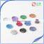 Stock!rhinestone jewelry accessories 12mm flat back resin rhinestone cabochon