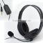 Wired Chat Gaming Headset Headphone Earphone For Sony PS4 headset Black headphone