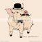 eco-friendly long last customize animal temporary body tattoo