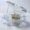 Decoration Crystal piano music box shaped music box