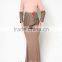 Printed appliqued excellent supplier made in china muslim dress