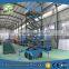CE battery powered scissor lift platform/manual scissor lift platform