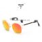 Half-frame metal rivets wholesale 2016 new sunglasses