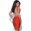 Best-selling star bandage dress, bandage evening dress