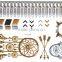 Most Popular Gold and Silver Temp Tattoos
