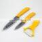 CK-6036 Professional Design 2 PCS With Peeling Ceramic Kitchen Tools Set Kitchen Knives Set
