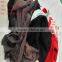cleaned materials dark cloth wiping rags(used)