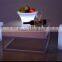 16 Color Change Plastic LED Glowing Square Table