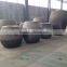 Steel ball joint sealing head end dish head end
