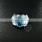 12MM polygon shape fancy faceted cut natural sky blue topaz semi precious loose stone gemstone DIY ring earring cabochon 4160002