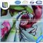 Textile factory 100% polyester water color printing soft textile woven fabric