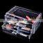 cosmetic display counter top/countertop cosmetic display/5 drawer acrylic makeup organizer