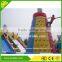professional rental large inflatable rock climbing slide tobogan inflable jumping trampoline