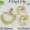 Fashion Stainless Steel Jewelry China Suppliers Gold Plated Jewelry Set Indian Design