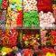Custom Fruit Shaped Jelly Candy, Colorful Sugar Coated Jelly Candy