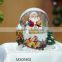 Resin santa claus for crystal ball christmas ornaments,traditional santa claus crafts