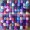100% wool Felt/Rectangular felt ball mats/ 100% felt wool carpet/ Felt balls carpet