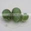 3/set natural green Serpentine jade stone eggs adult sex toys jade eggs with drilled hole