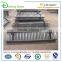 Outdoor metal park bench with customized size