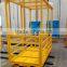 work platform cage for overheda crane lifting attachment
