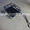 Foldable cargo bike/bicycle trailer