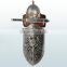 Replica Leather shield,Armor shield,warrior shield,vintage shield,larp shields,ancient shields,movie