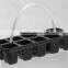 6 to 288 cell plastic plant growing tray for agriculture