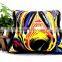 Hot-sale Custom Made Abstract Colorful Digital Printed Decorative Throw Pillow Case