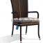 new design rattan furniture rust resistent wicker dining chair